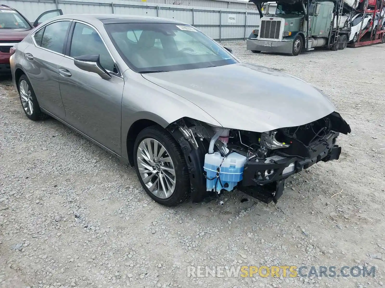 1 Photograph of a damaged car 58AEZ1B16LU060583 LEXUS ES350 2020