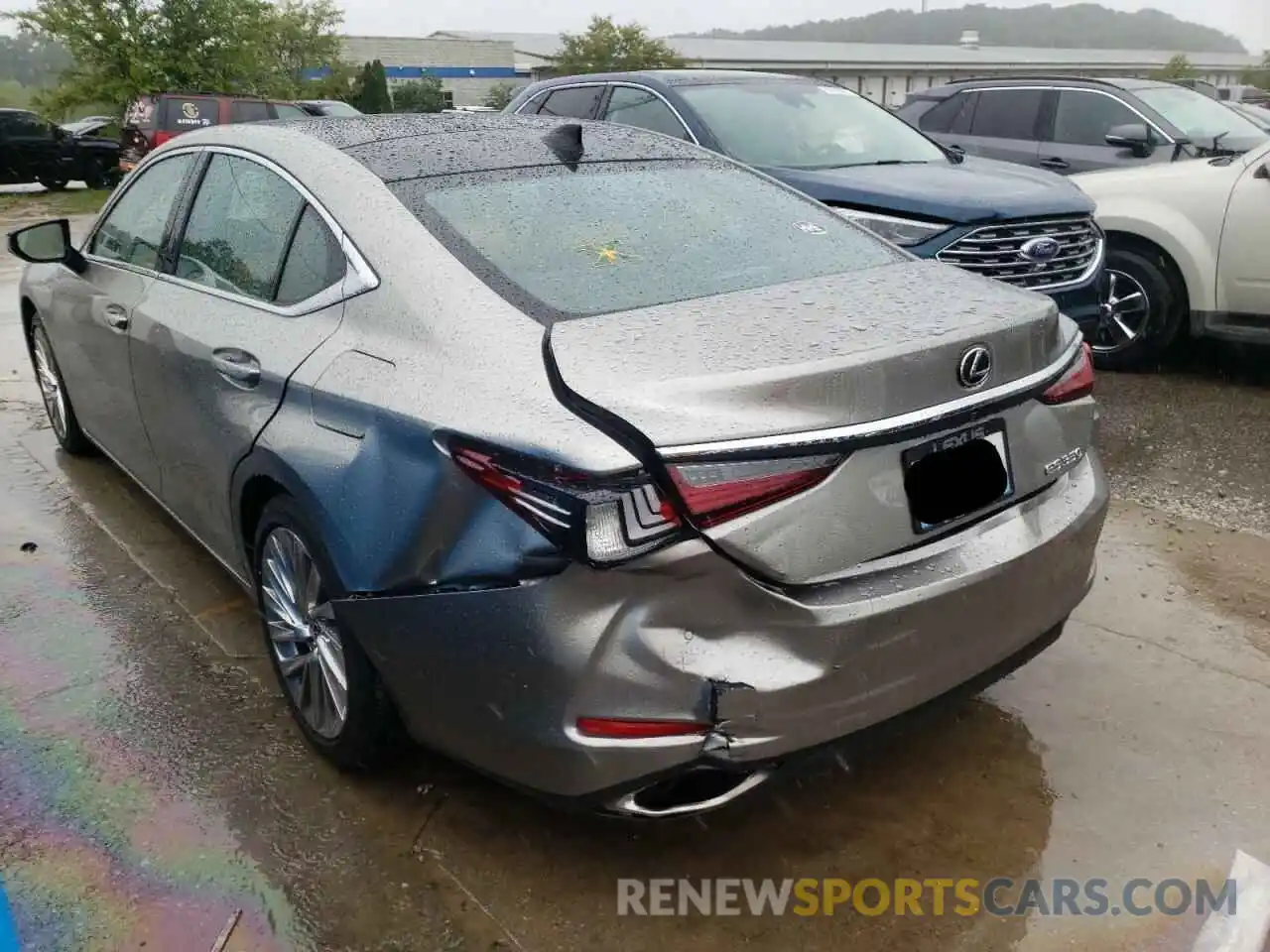 3 Photograph of a damaged car 58AEZ1B16LU078839 LEXUS ES350 2020