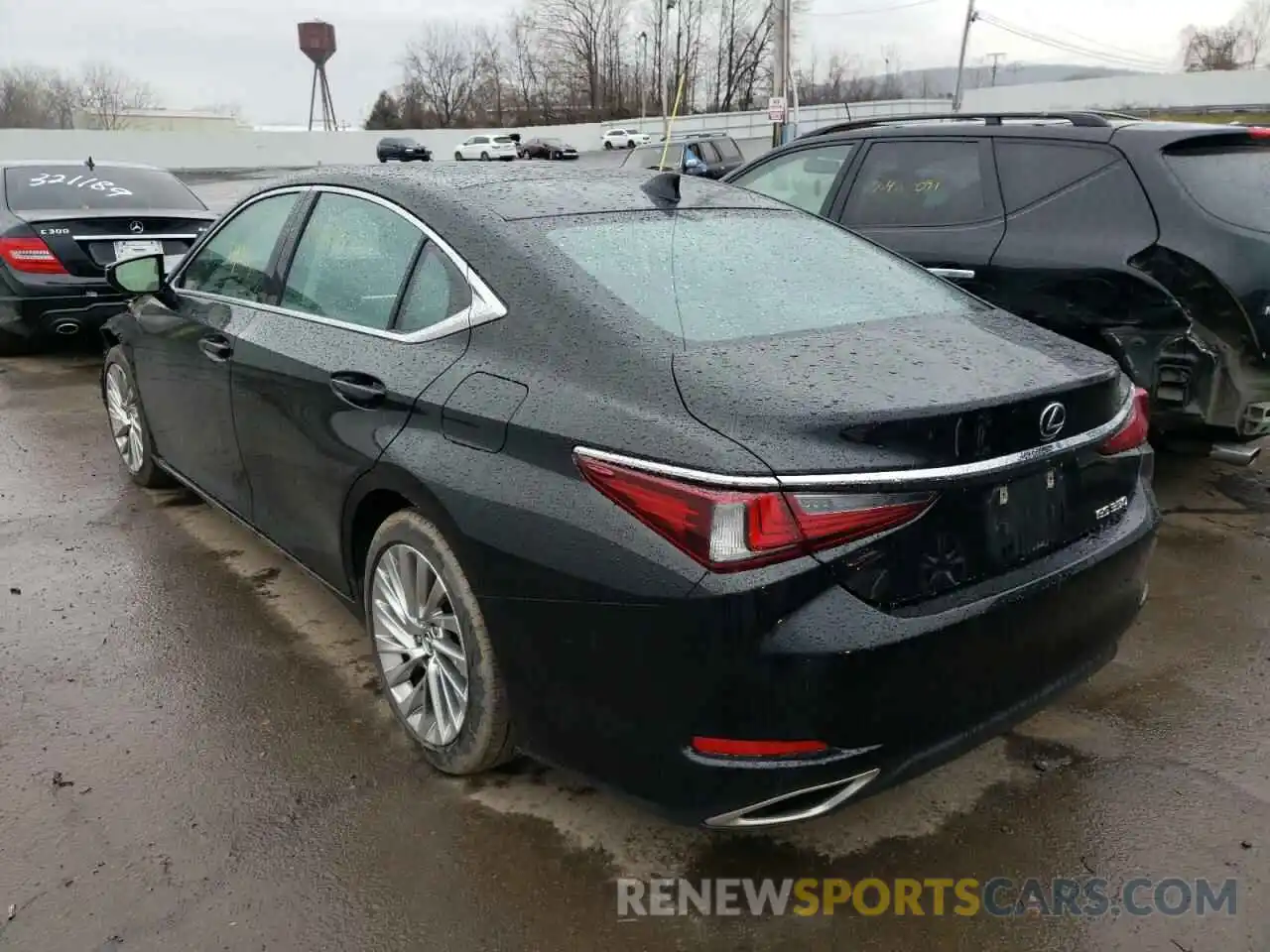 3 Photograph of a damaged car 58AFZ1B10LU066500 LEXUS ES350 2020