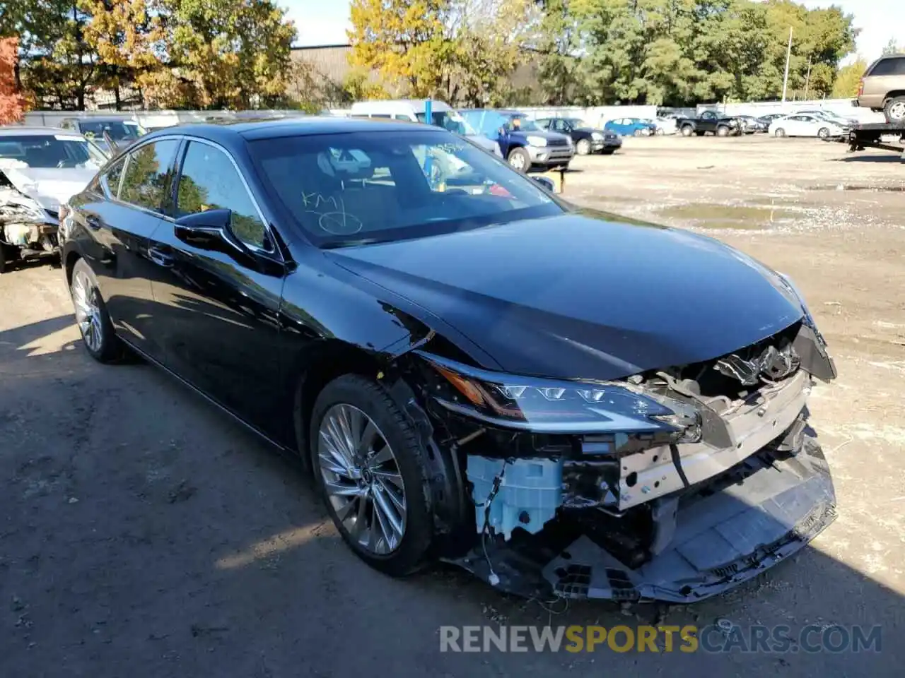 1 Photograph of a damaged car 58AFZ1B12LU065736 LEXUS ES350 2020