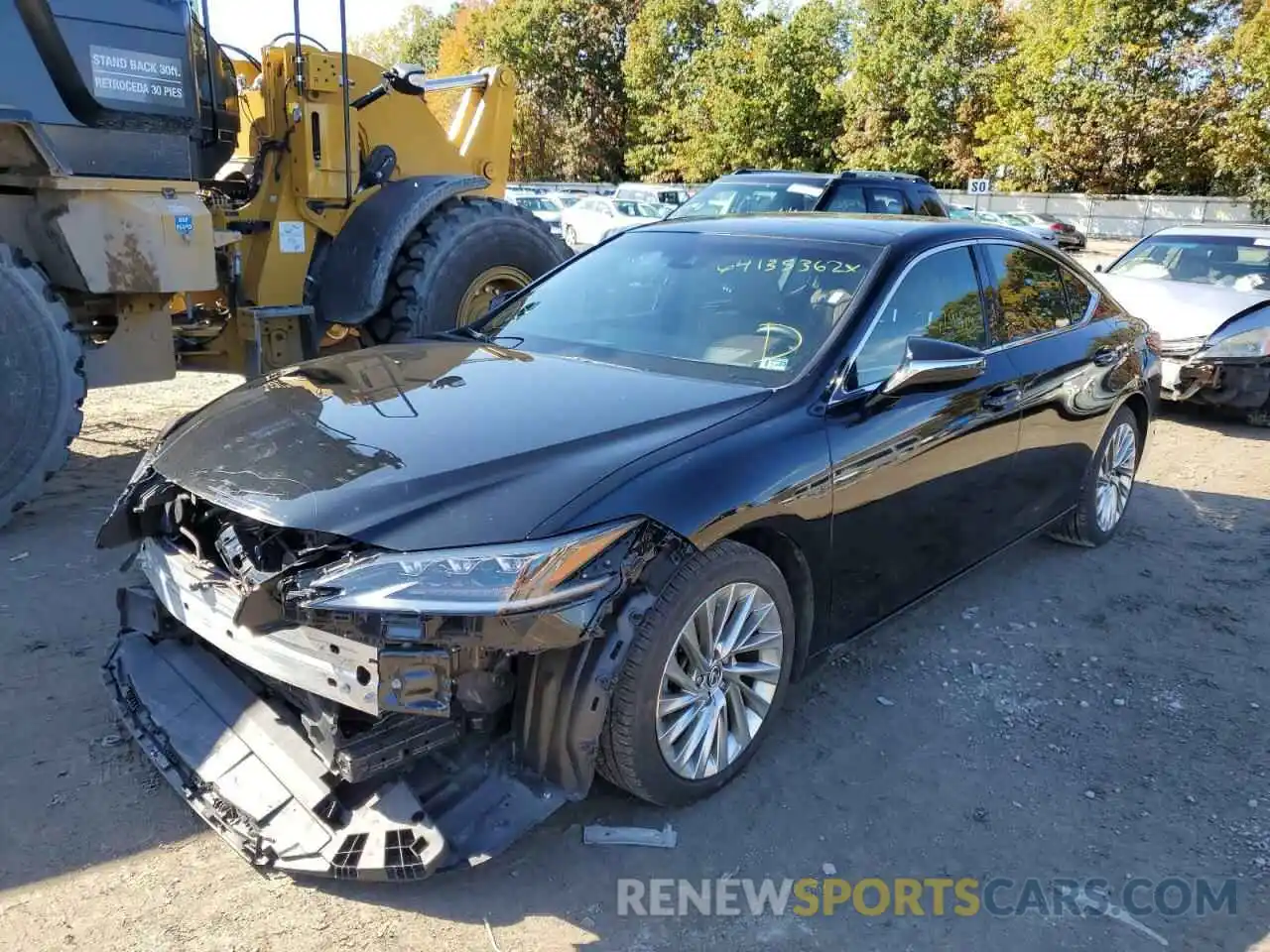 2 Photograph of a damaged car 58AFZ1B12LU065736 LEXUS ES350 2020