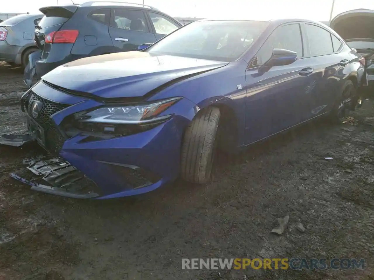 2 Photograph of a damaged car 58AGZ1B10LU062127 LEXUS ES350 2020