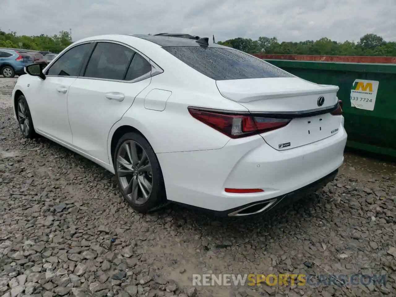 3 Photograph of a damaged car 58AGZ1B10LU064007 LEXUS ES350 2020