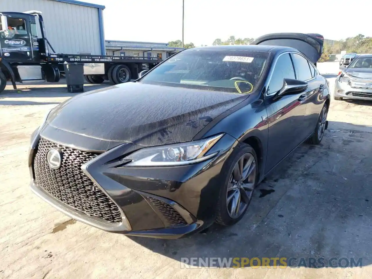 2 Фотография поврежденного автомобиля 58AGZ1B11LU058412 LEXUS ES350 2020