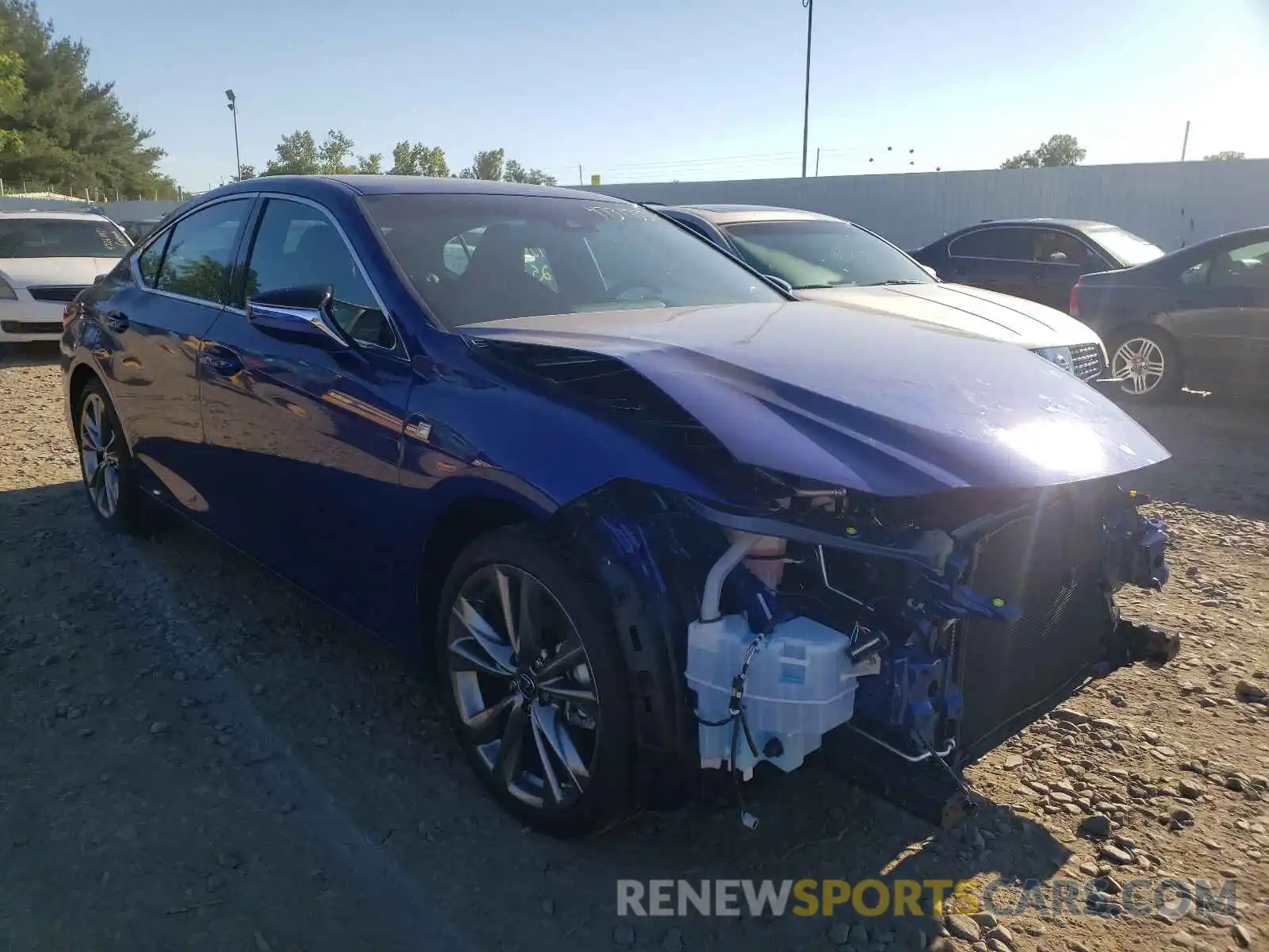 1 Photograph of a damaged car 58AGZ1B11LU066378 LEXUS ES350 2020