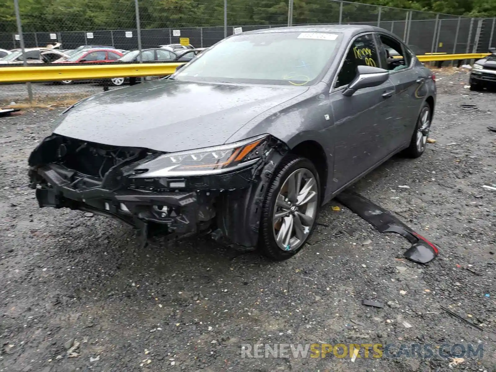 2 Photograph of a damaged car 58AGZ1B11LU068468 LEXUS ES350 2020