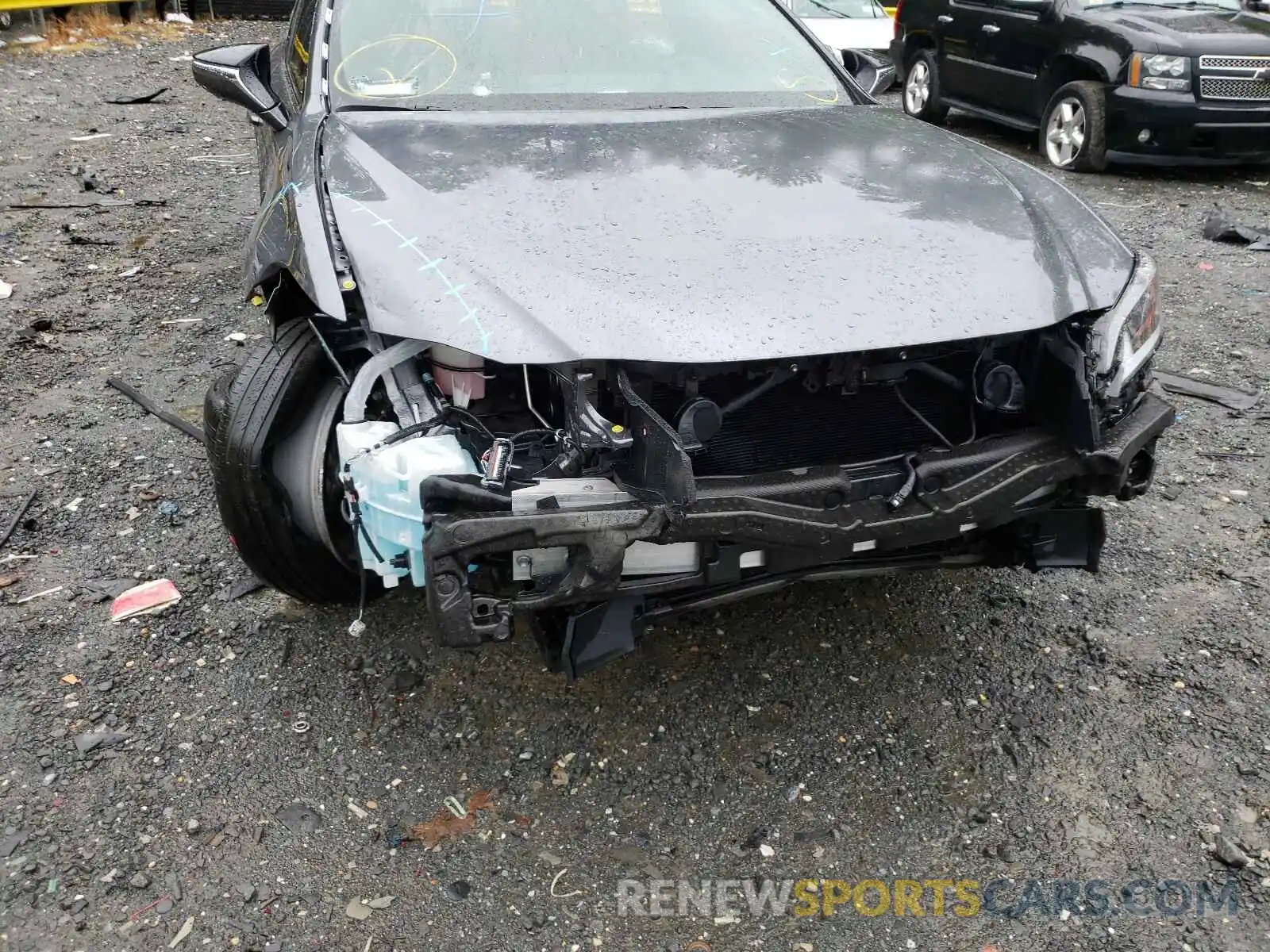 9 Photograph of a damaged car 58AGZ1B11LU068468 LEXUS ES350 2020