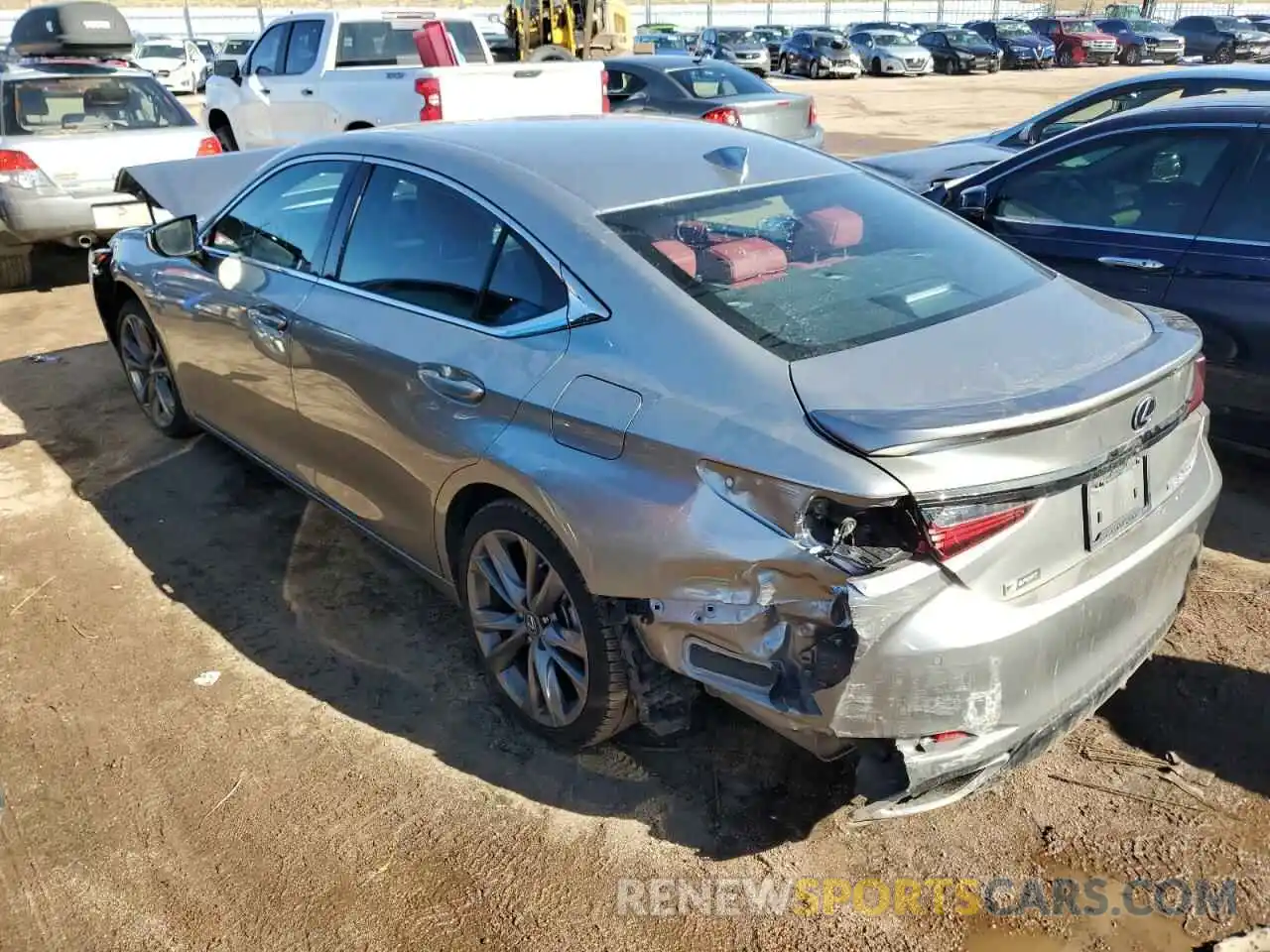 2 Photograph of a damaged car 58AGZ1B12LU077597 LEXUS ES350 2020