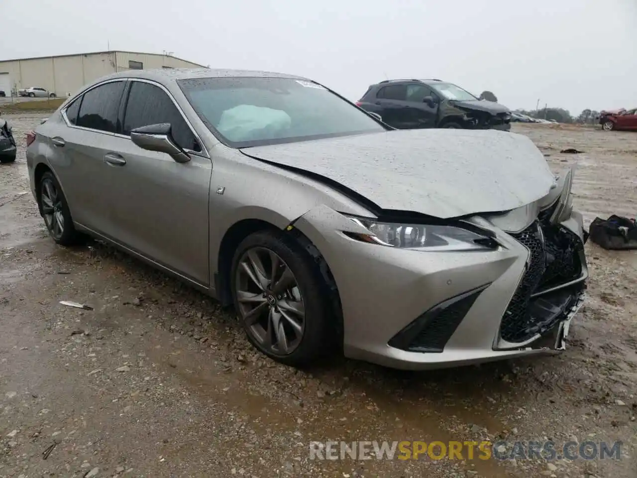 1 Photograph of a damaged car 58AGZ1B14LU059389 LEXUS ES350 2020