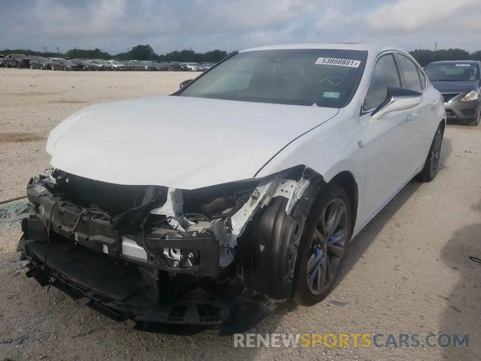 2 Photograph of a damaged car 58AGZ1B15LU065007 LEXUS ES350 2020