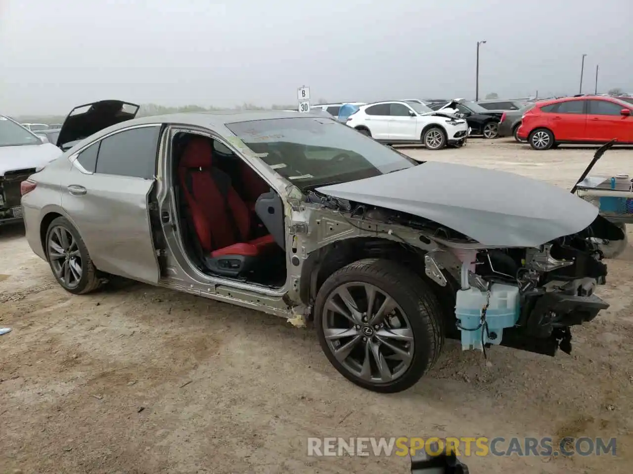 9 Photograph of a damaged car 58AGZ1B15LU077982 LEXUS ES350 2020