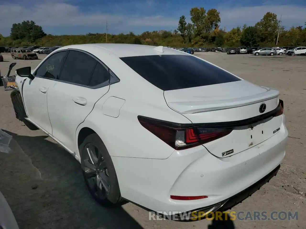 3 Фотография поврежденного автомобиля 58AGZ1B17LU069916 LEXUS ES350 2020