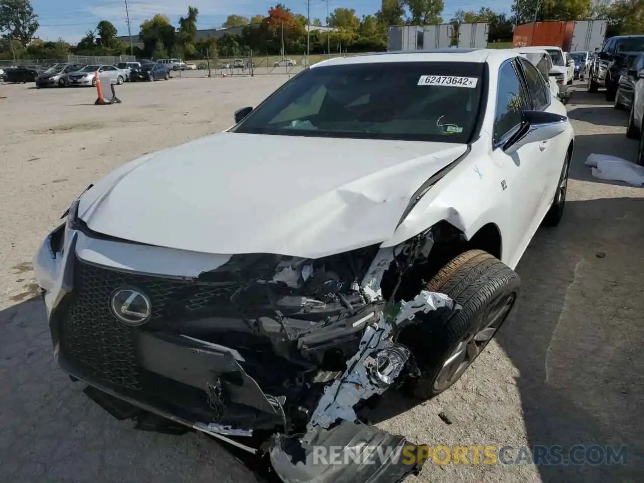 9 Фотография поврежденного автомобиля 58AGZ1B17LU069916 LEXUS ES350 2020