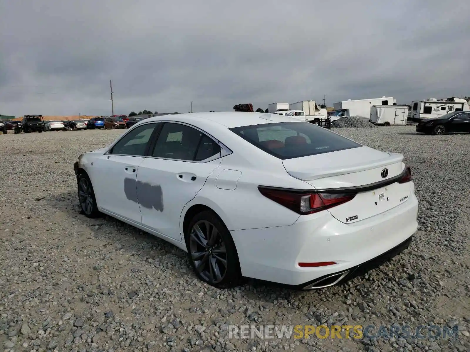 3 Photograph of a damaged car 58AGZ1B17LU074730 LEXUS ES350 2020