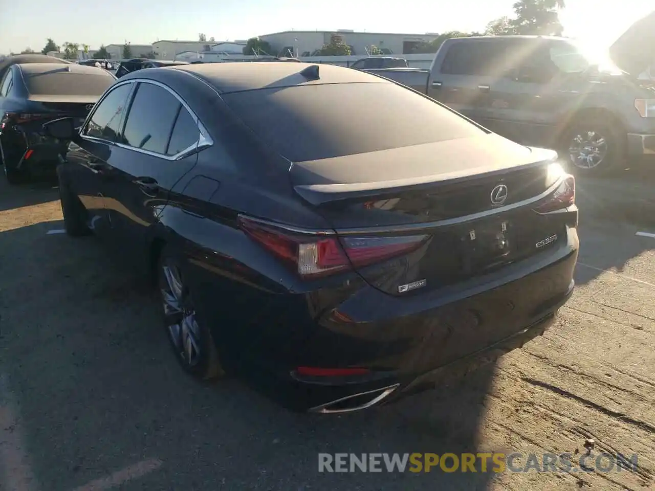 3 Photograph of a damaged car 58AGZ1B17LU077451 LEXUS ES350 2020