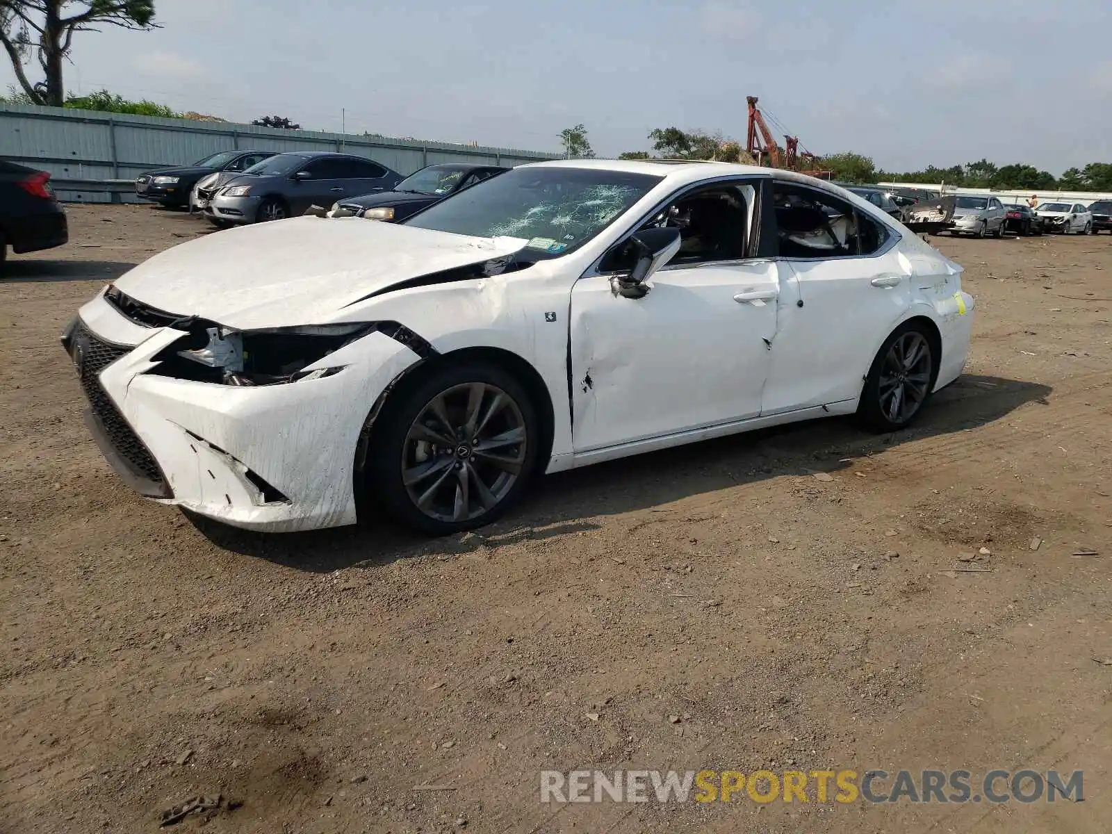 2 Photograph of a damaged car 58AGZ1B18LU062182 LEXUS ES350 2020