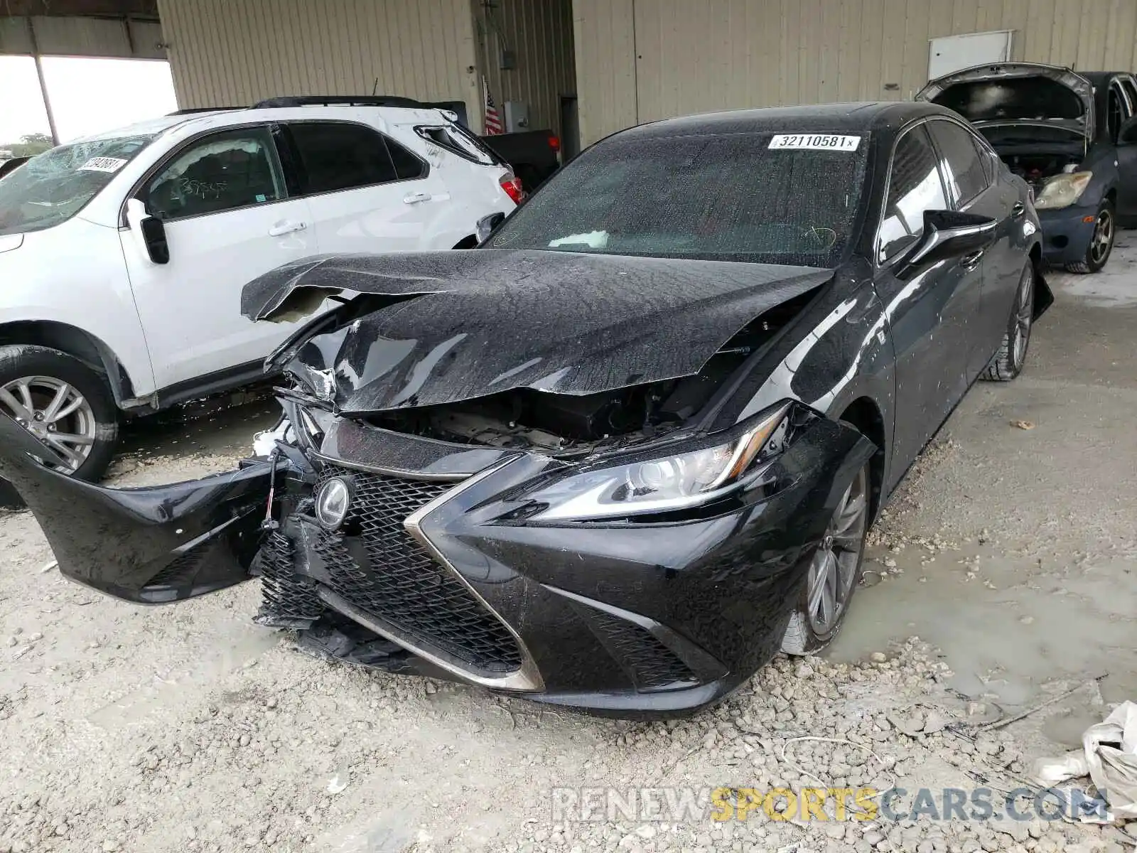 2 Фотография поврежденного автомобиля 58AGZ1B18LU067897 LEXUS ES350 2020