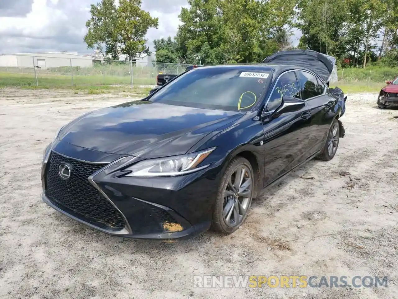 2 Photograph of a damaged car 58AGZ1B19LU081579 LEXUS ES350 2020