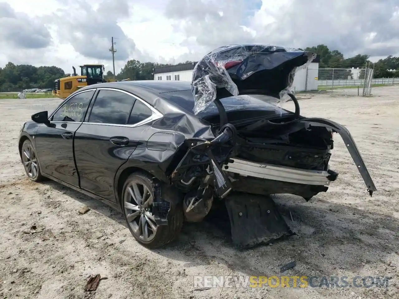 3 Photograph of a damaged car 58AGZ1B19LU081579 LEXUS ES350 2020