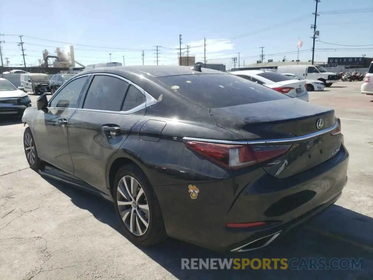 3 Photograph of a damaged car 58ACZ1B11MU104160 LEXUS ES350 2021