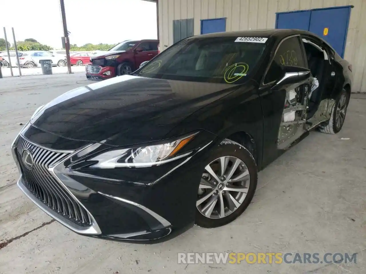 2 Photograph of a damaged car 58ACZ1B18MU090211 LEXUS ES350 2021