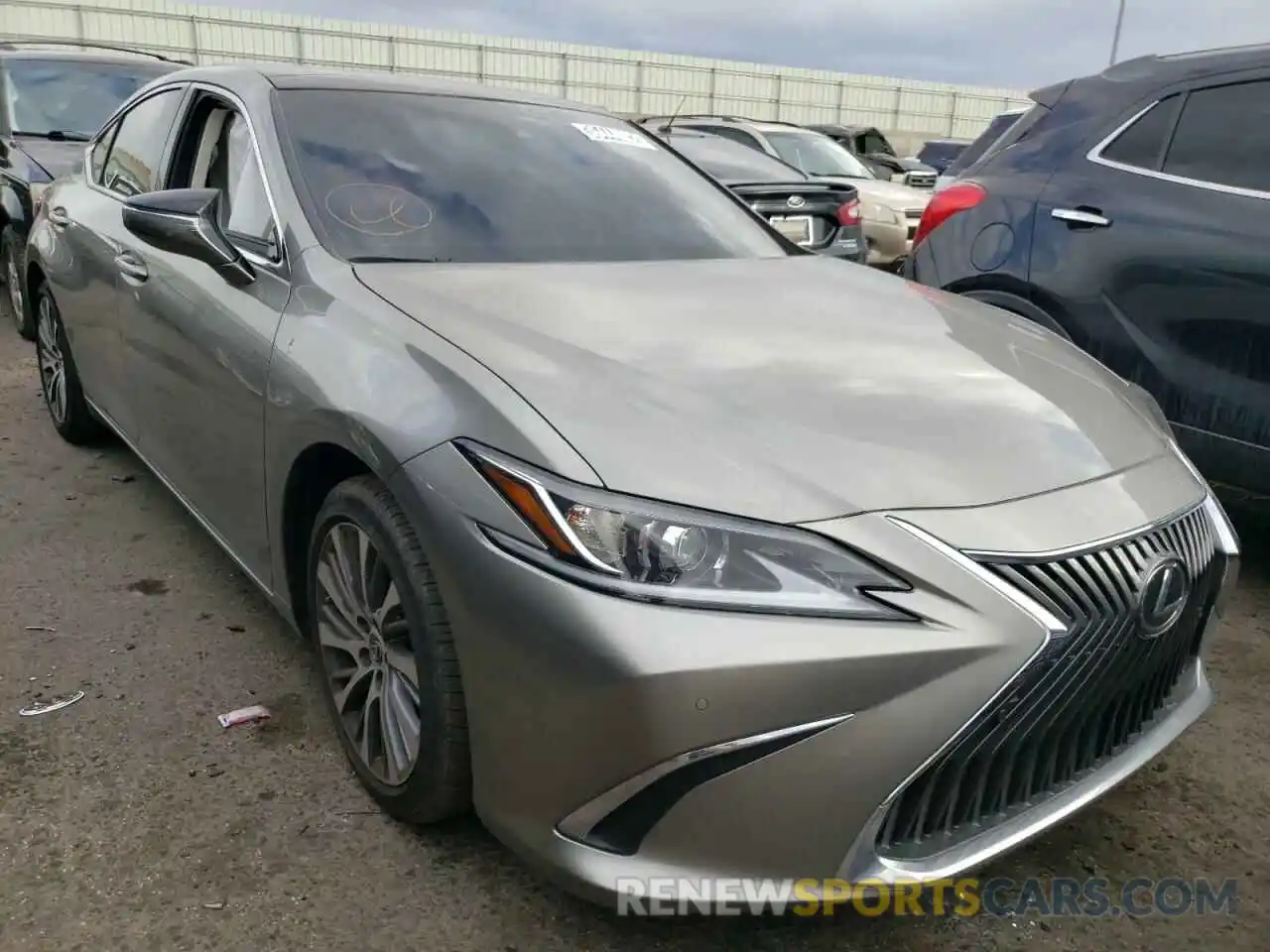 1 Photograph of a damaged car 58ADZ1B10MU088067 LEXUS ES350 2021