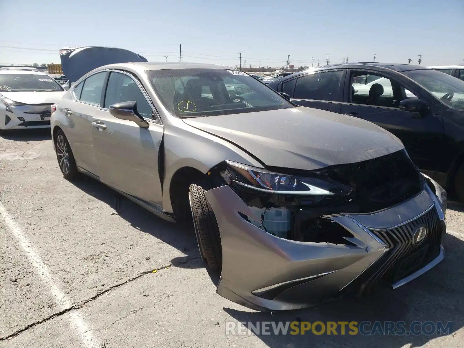 1 Photograph of a damaged car 58ADZ1B10MU088411 LEXUS ES350 2021