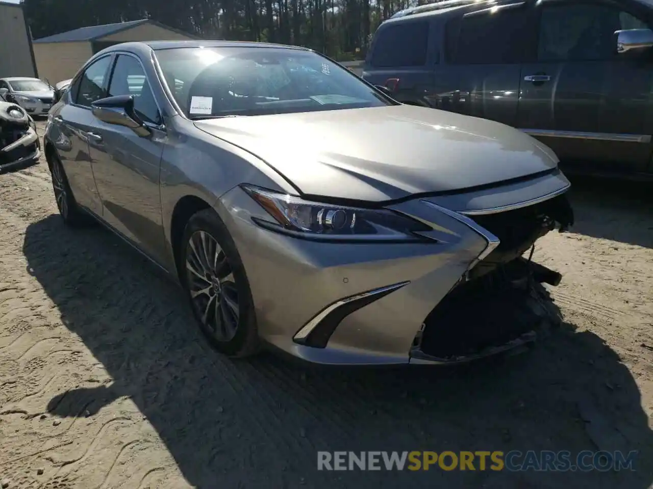 1 Photograph of a damaged car 58ADZ1B10MU103506 LEXUS ES350 2021