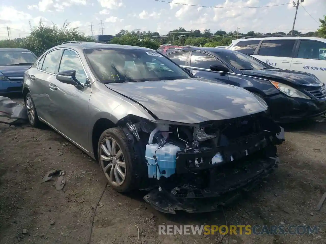 1 Photograph of a damaged car 58ADZ1B11MU088711 LEXUS ES350 2021