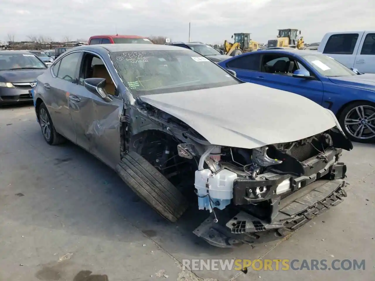 1 Photograph of a damaged car 58ADZ1B11MU089907 LEXUS ES350 2021