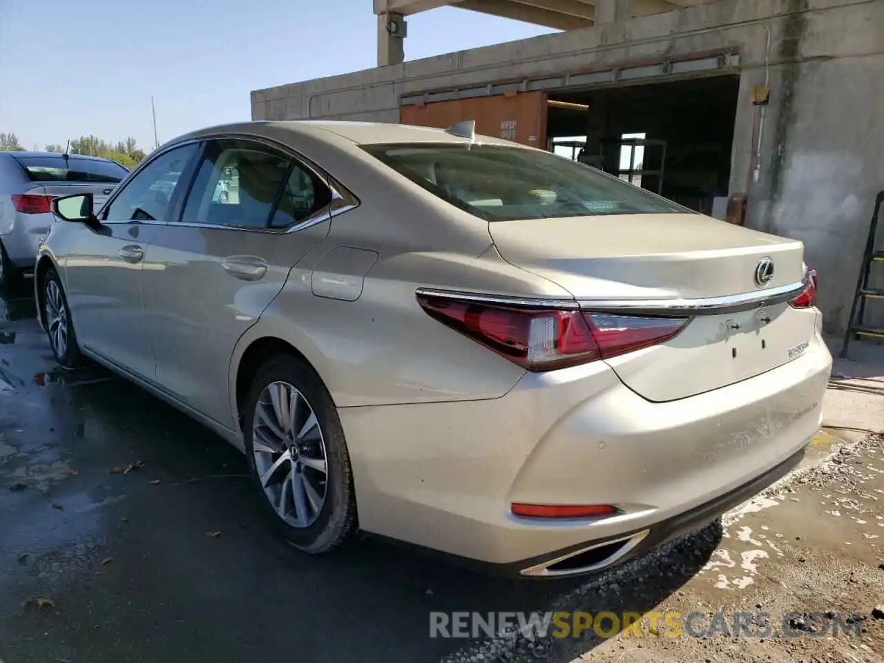 3 Photograph of a damaged car 58ADZ1B11MU092970 LEXUS ES350 2021