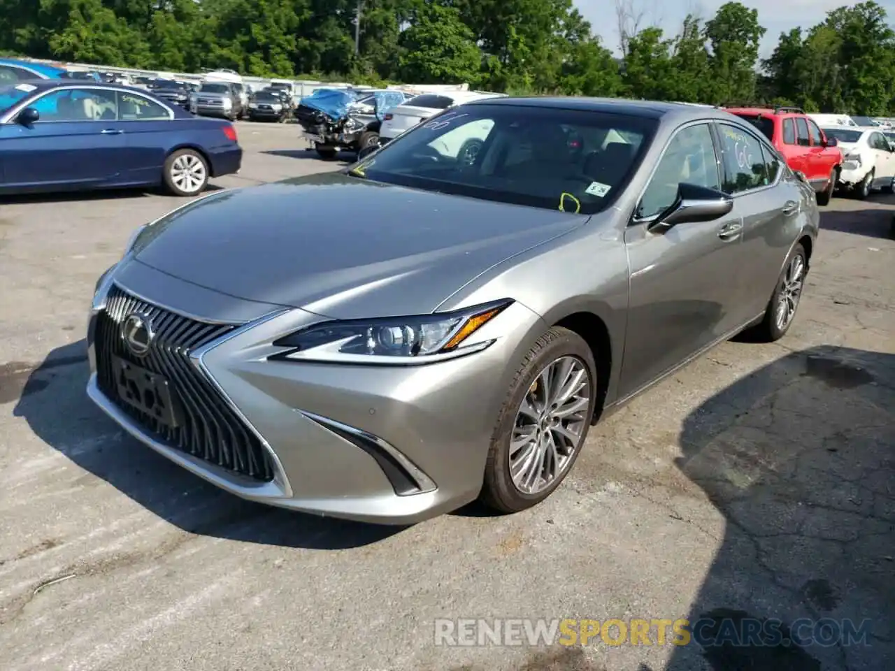 2 Photograph of a damaged car 58ADZ1B11MU100730 LEXUS ES350 2021