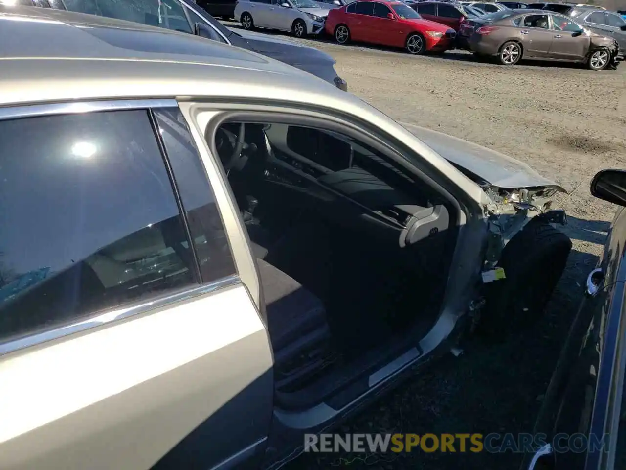 8 Photograph of a damaged car 58ADZ1B11MU108665 LEXUS ES350 2021