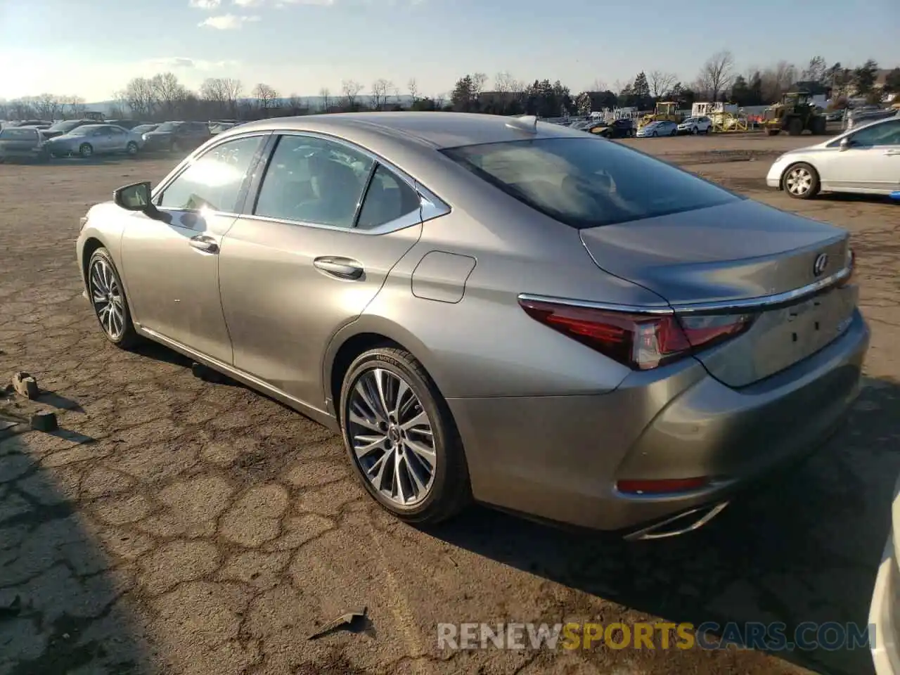 3 Photograph of a damaged car 58ADZ1B11MU109220 LEXUS ES350 2021