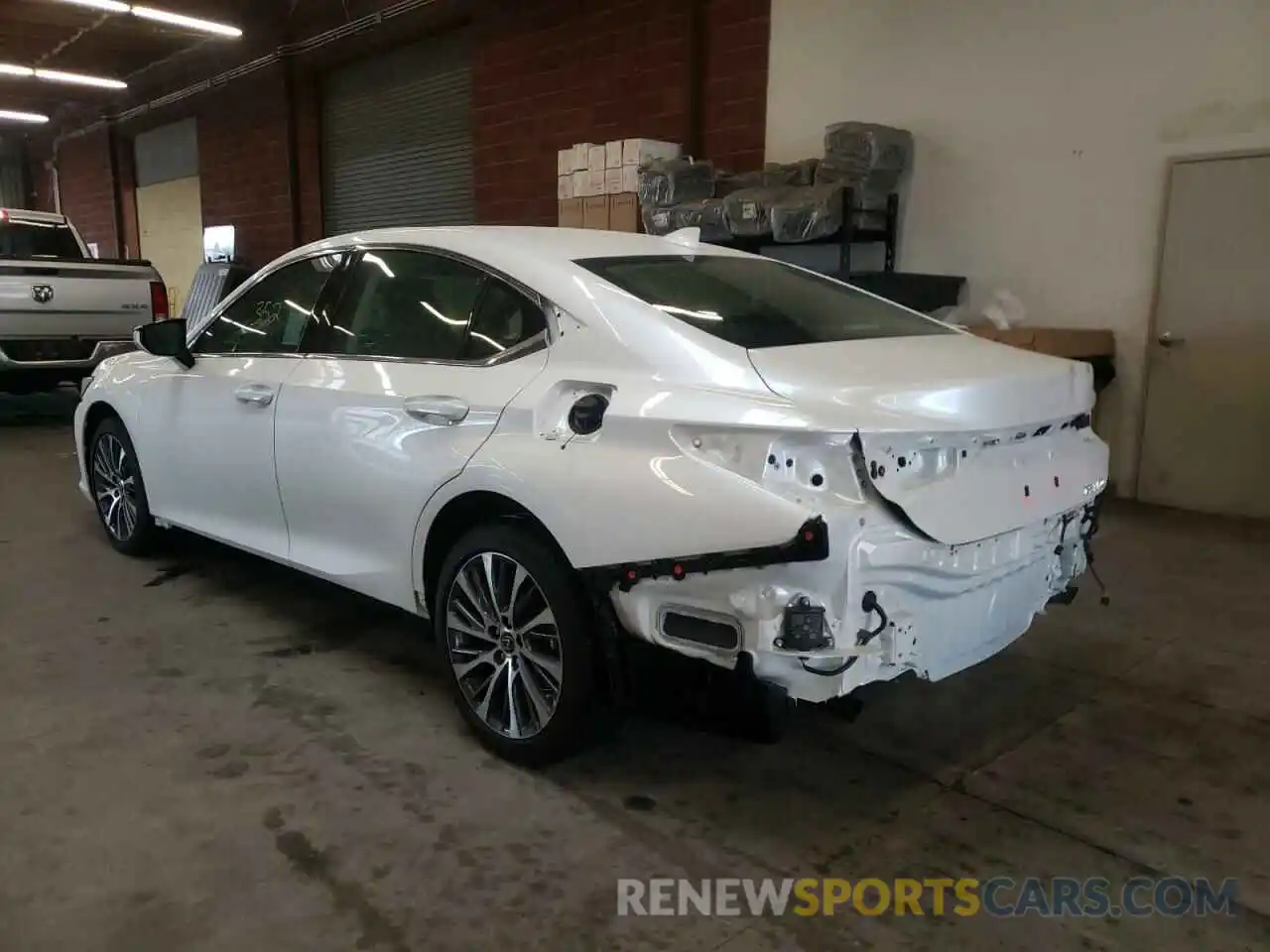 3 Photograph of a damaged car 58ADZ1B11MU110819 LEXUS ES350 2021