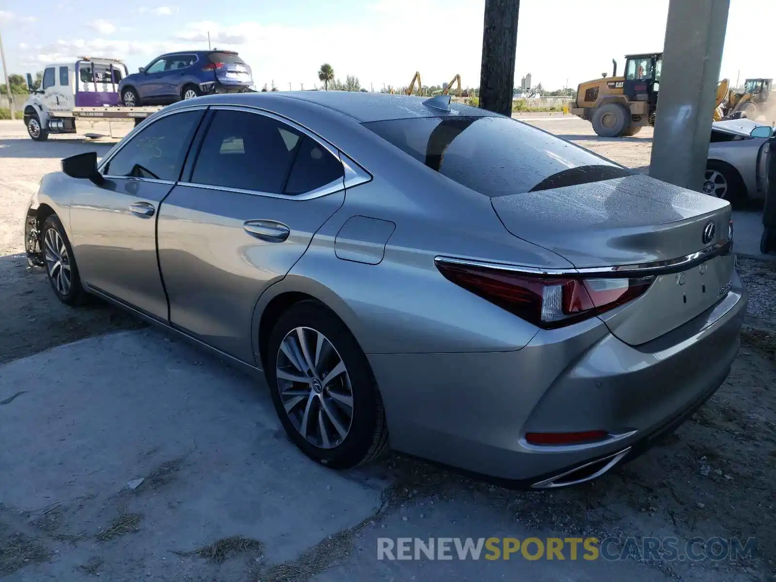 3 Photograph of a damaged car 58ADZ1B12MU094842 LEXUS ES350 2021