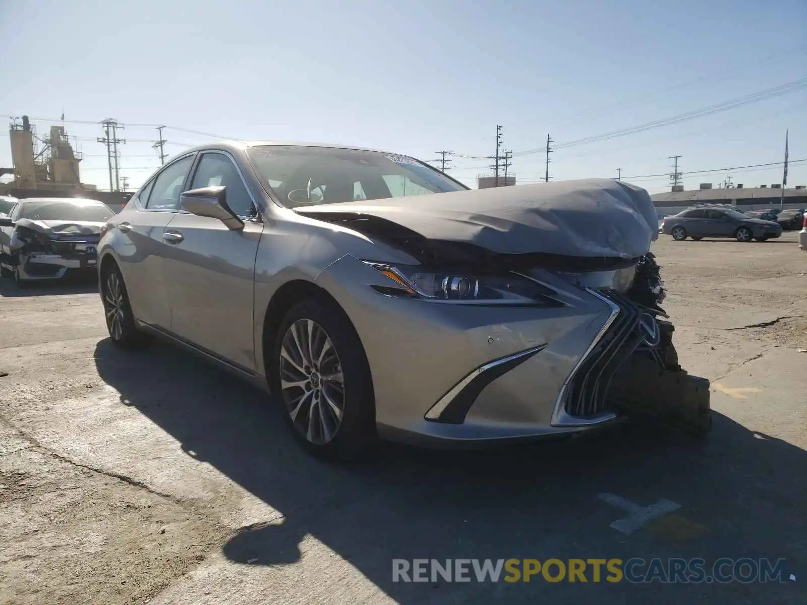 1 Photograph of a damaged car 58ADZ1B13MU088659 LEXUS ES350 2021