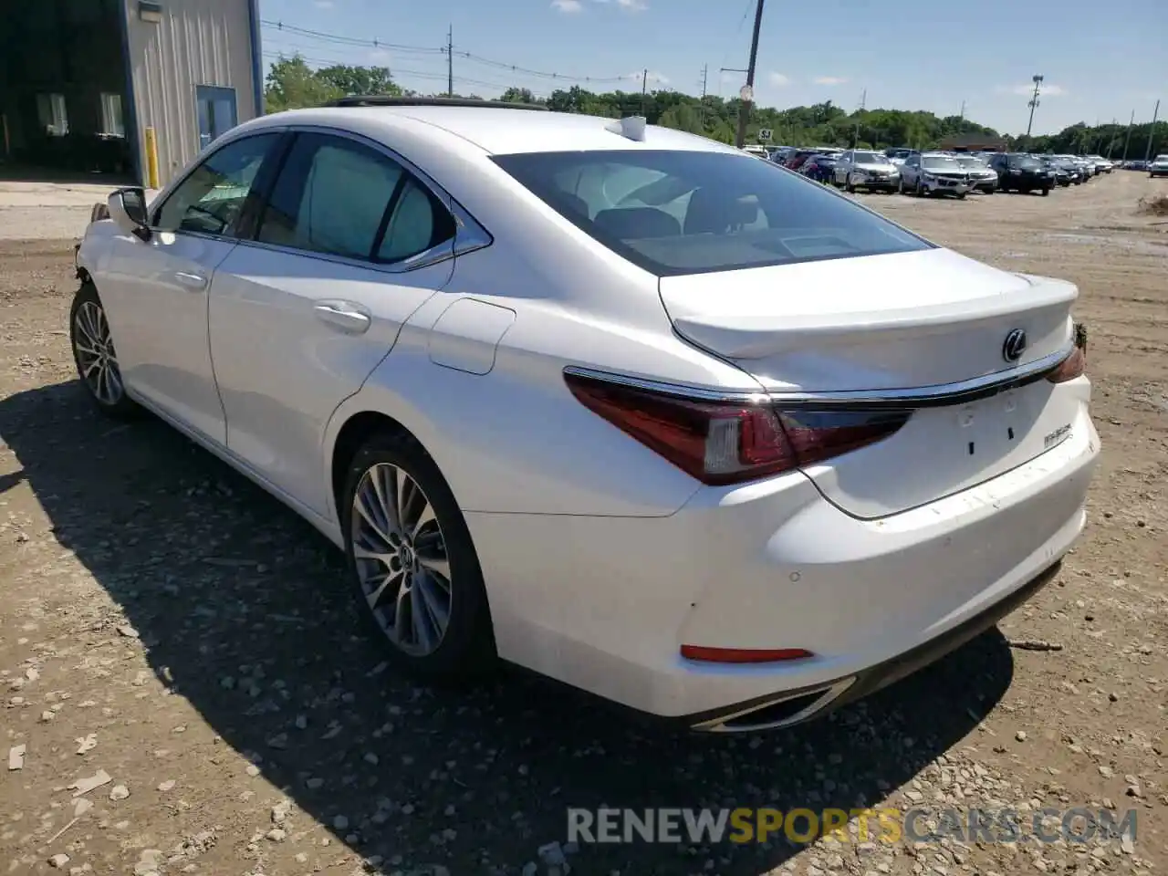 3 Photograph of a damaged car 58ADZ1B13MU095949 LEXUS ES350 2021