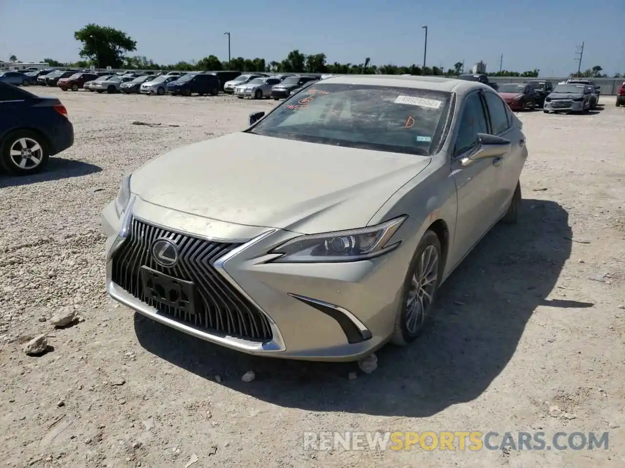 2 Photograph of a damaged car 58ADZ1B13MU096552 LEXUS ES350 2021