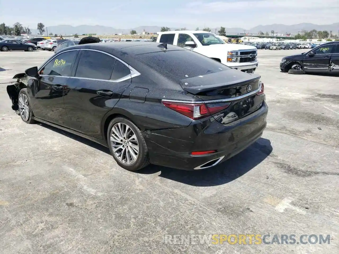 3 Photograph of a damaged car 58ADZ1B13MU106769 LEXUS ES350 2021