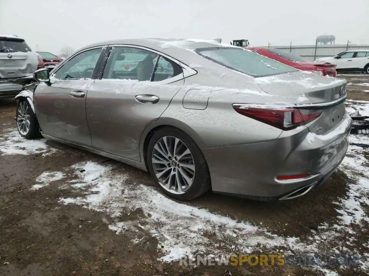 2 Photograph of a damaged car 58ADZ1B13MU107839 LEXUS ES350 2021