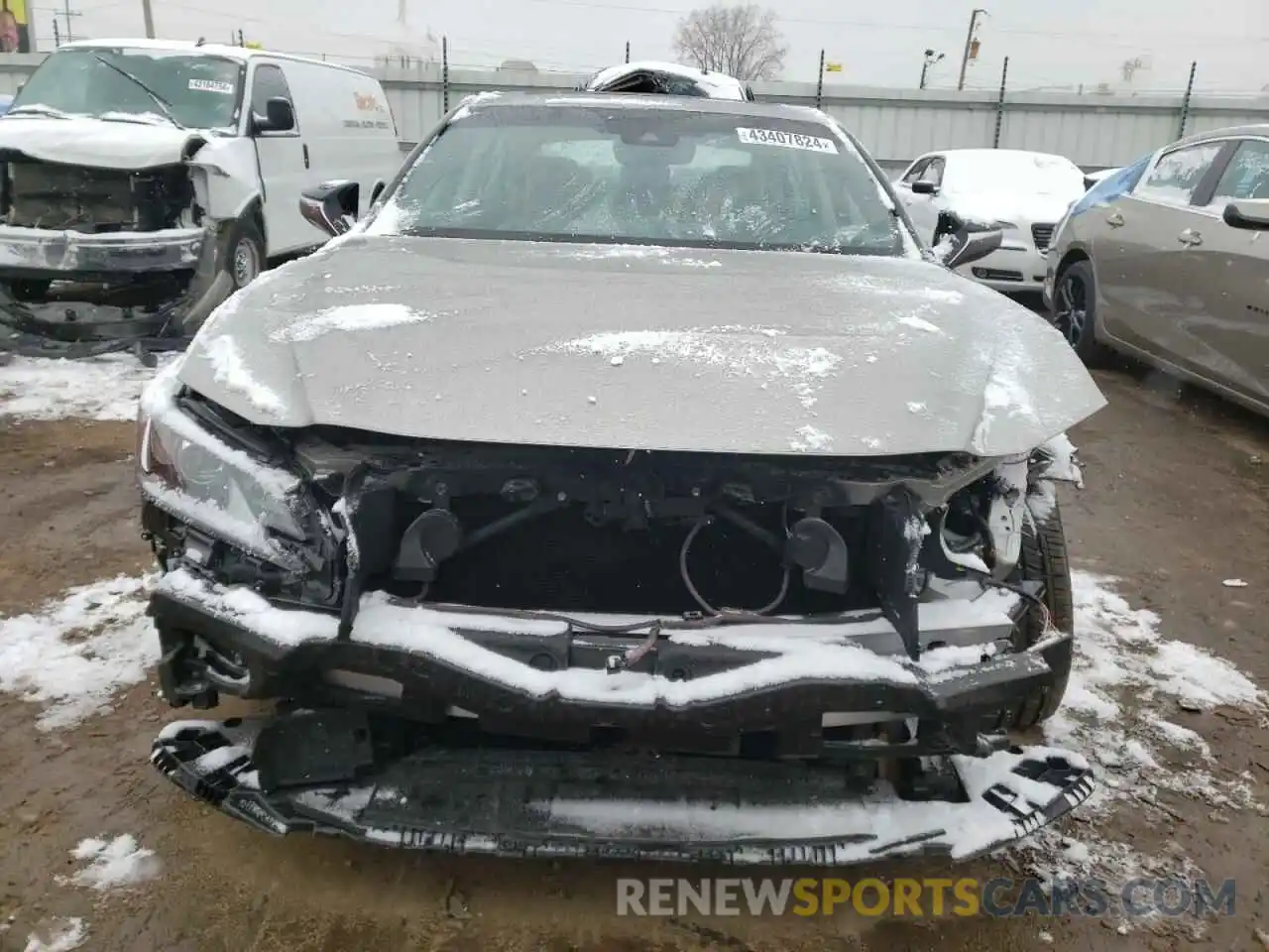 5 Photograph of a damaged car 58ADZ1B13MU107839 LEXUS ES350 2021