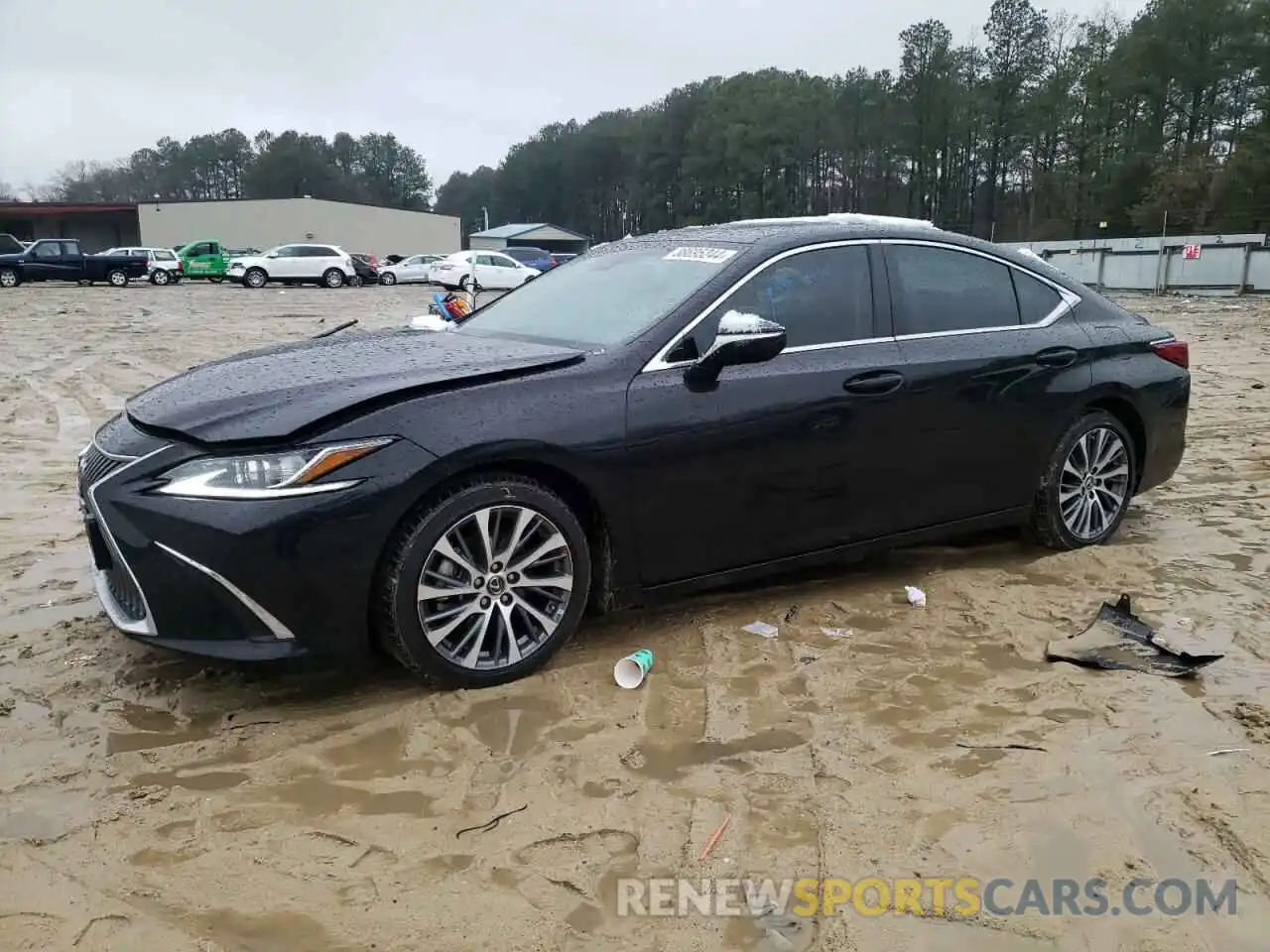 1 Photograph of a damaged car 58ADZ1B13MU109834 LEXUS ES350 2021