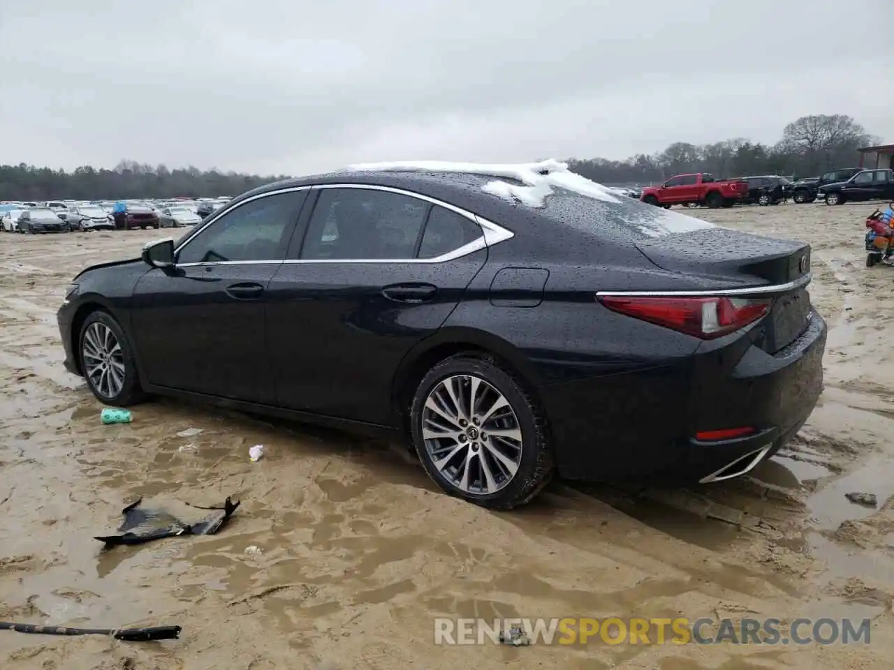 2 Photograph of a damaged car 58ADZ1B13MU109834 LEXUS ES350 2021