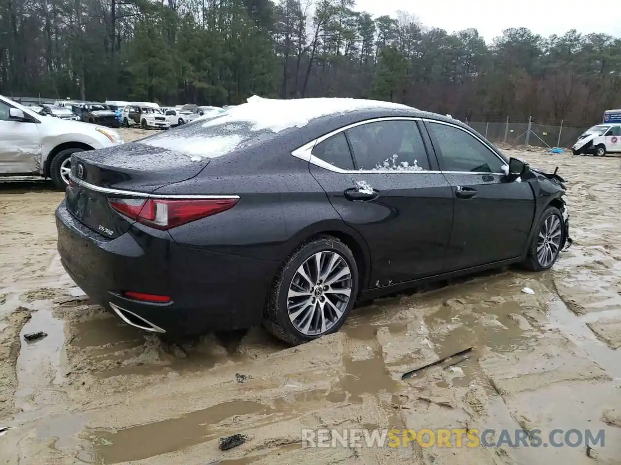 3 Photograph of a damaged car 58ADZ1B13MU109834 LEXUS ES350 2021