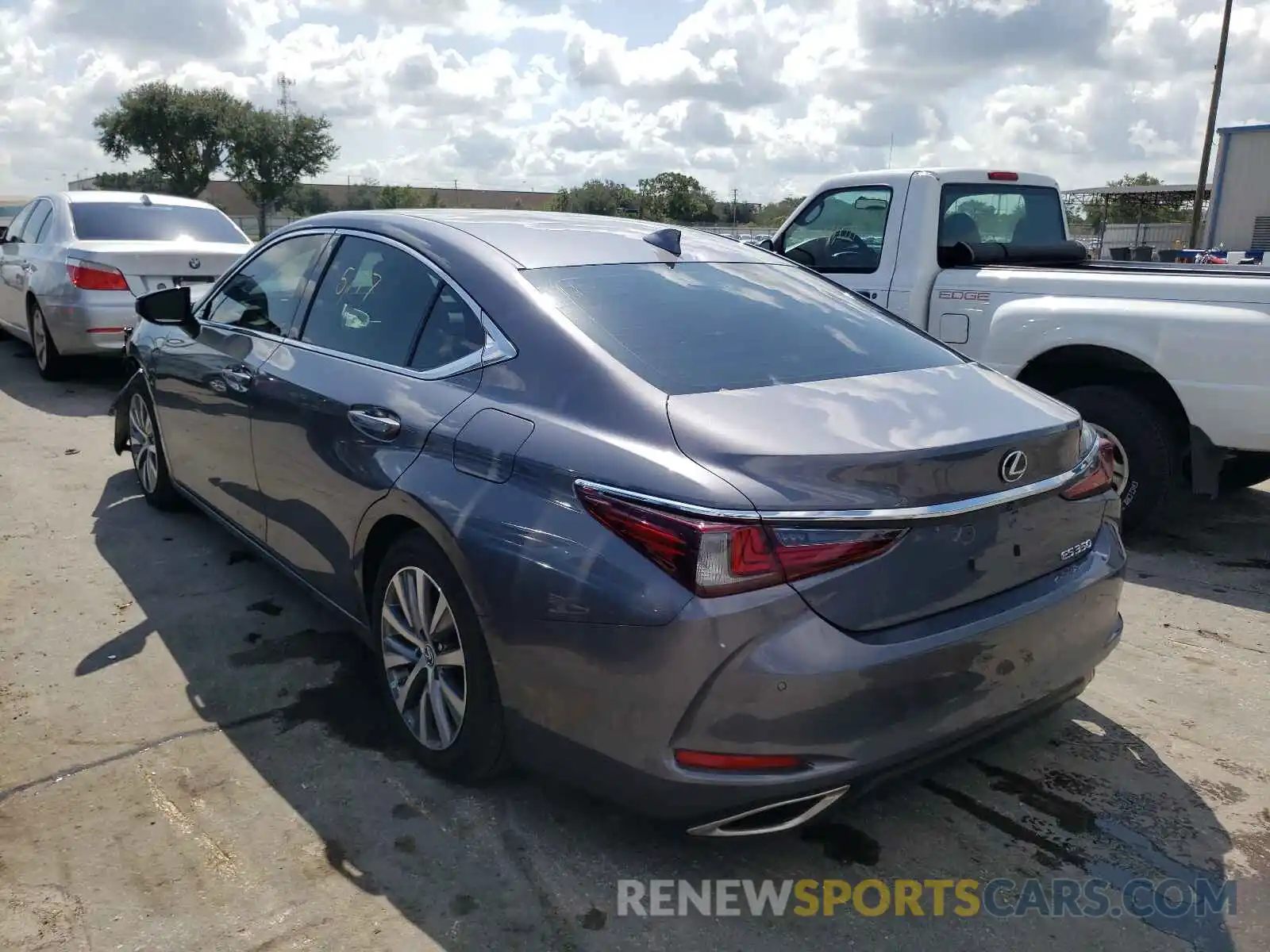 3 Photograph of a damaged car 58ADZ1B14MU097290 LEXUS ES350 2021