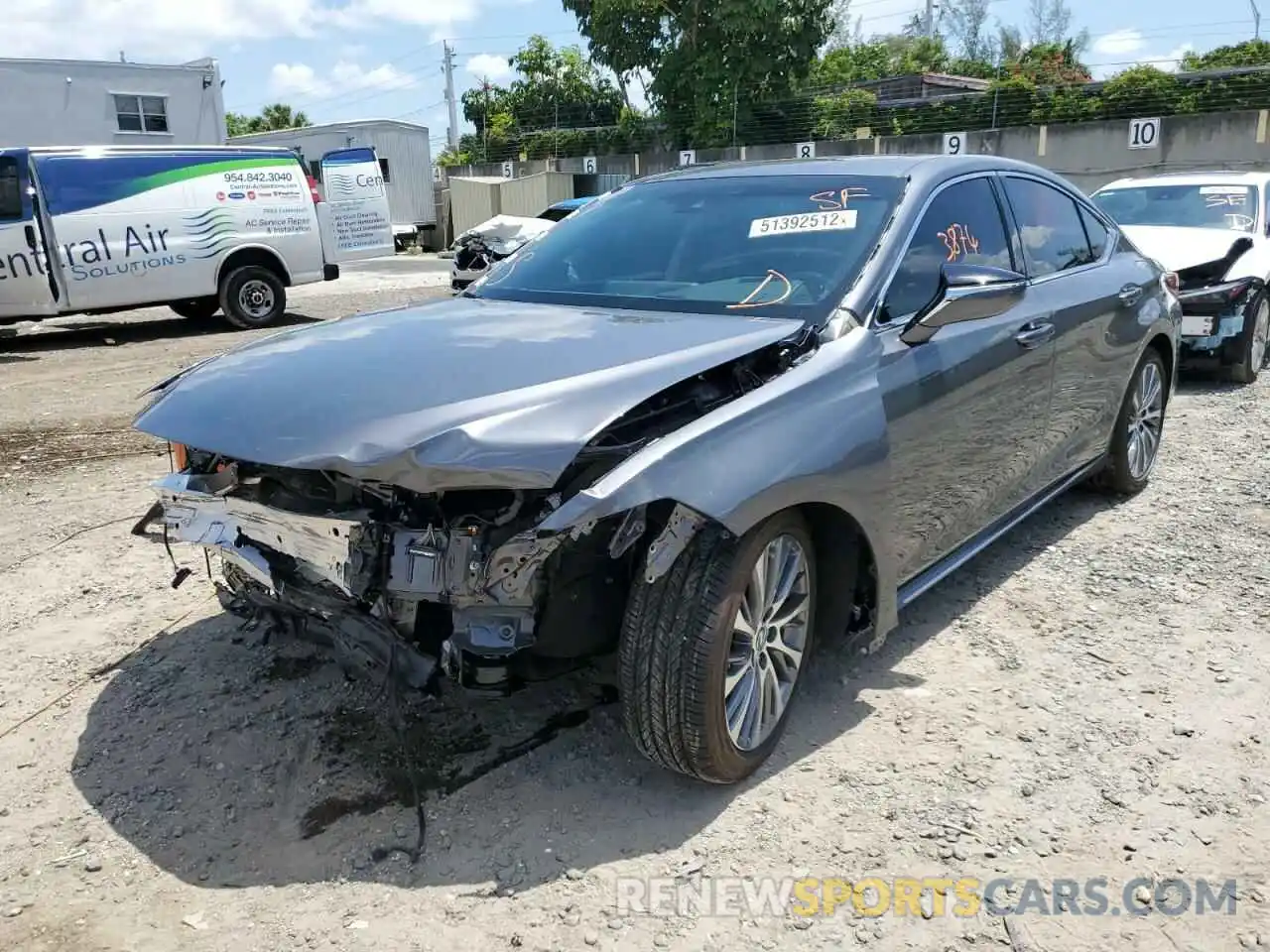 2 Photograph of a damaged car 58ADZ1B14MU100026 LEXUS ES350 2021