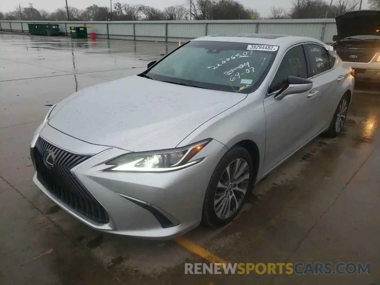 2 Photograph of a damaged car 58ADZ1B14MU100446 LEXUS ES350 2021