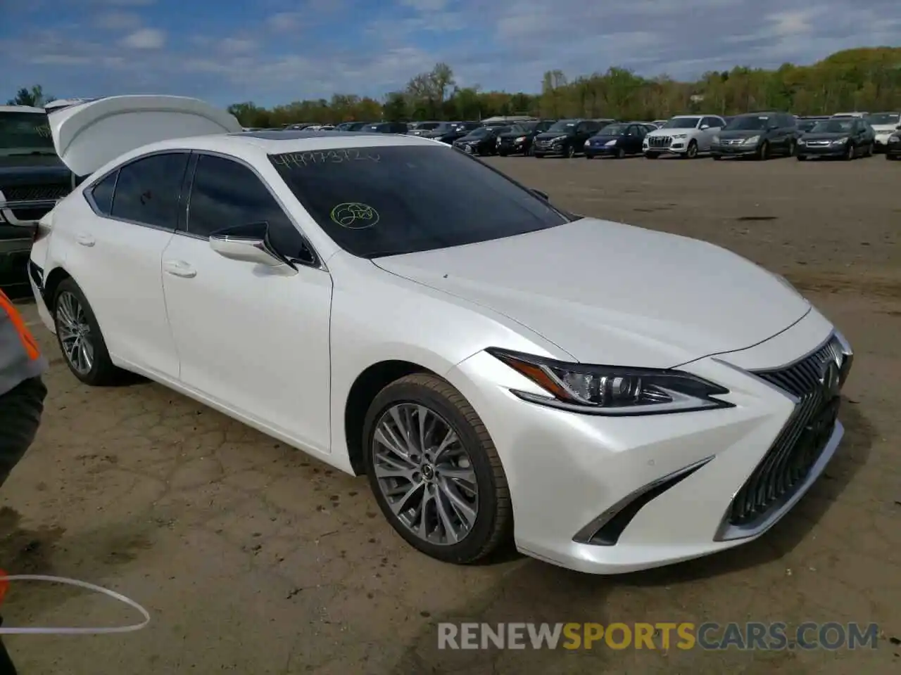 1 Photograph of a damaged car 58ADZ1B14MU106778 LEXUS ES350 2021