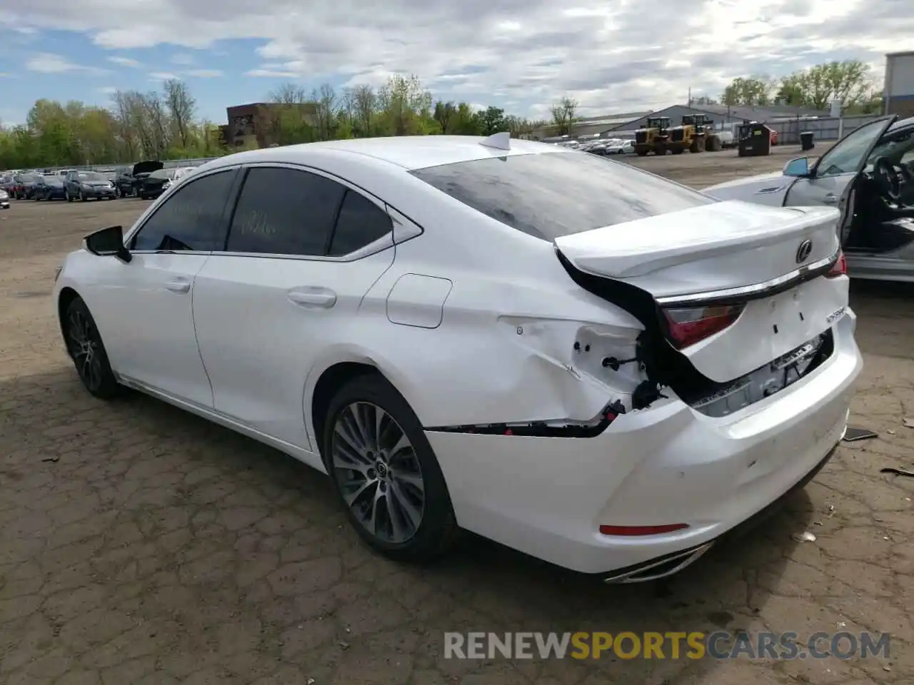 3 Photograph of a damaged car 58ADZ1B14MU106778 LEXUS ES350 2021